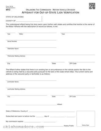 Free Oklahoma 797 B Form